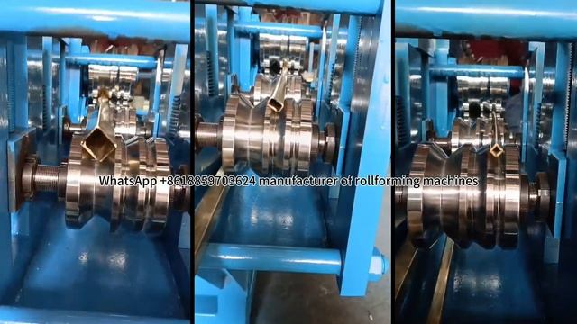 #станок стан для прокатки труб из круглой в квадратные смотреть онлайн