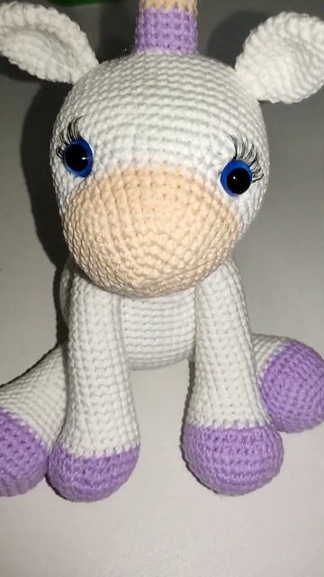 Единорог крючком. #вязаныеигрушки #игрушкиотВарвара смотреть онлайн