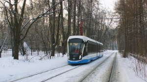 Поездка на трамвае 71-931М "Витязь-М" по обновлённому маршруту №12 (08.11.2024) №31353