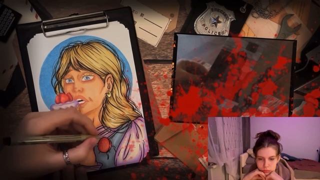 Криминал арт / КЭРОЛ ФИНКЛИ / Так кто же убийца ? Реакция смотреть онлайн