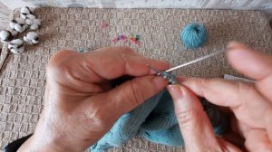 Джемпер Зеленый регланом снизу вверх.// Вяжем анатомический росток.//