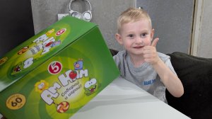 Мы купили целую коробку ам-нямов! Амням в пятёрочке распаковка и обзор.