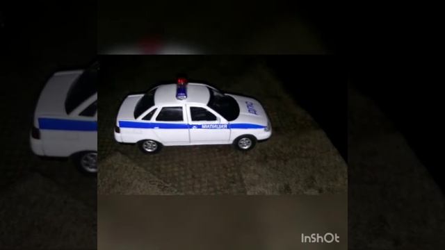 Обзор масштабных моделей автомобилей Lada 110 Милиция ДП?