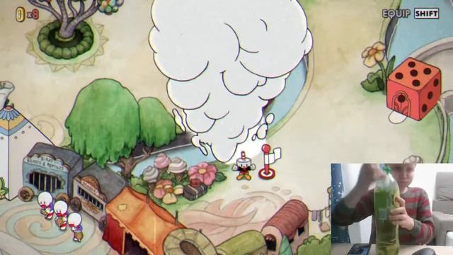Cuphead полное прохождение +все шахматы DLS и секретный босс смотреть онлайн