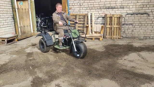 Трицикл СР на электроприводе!