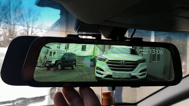 Огляд Відеореєстратор 70mai Rearview Dash Cam Wide + 70mai Back Cam (Midrive D0