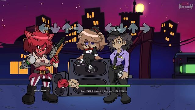 ПЯТЬ НОЧЕЙ В АНИМЕ + Friday Night Funkin'! ✅ Five Nights in Anime: Remix Friday Night Funkin' Mod смотреть онлайн