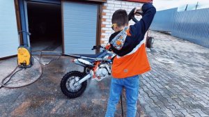 КАК МЫТЬ ПИТБАЙК? #питбайк #эндуро #мото #pitbike