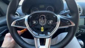 Снятие и установка руля на Рено Логан и Сандеро