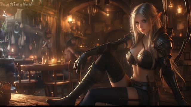 Relaxing Medieval Music - Bard_Tavern Ambience, смотреть онлайн