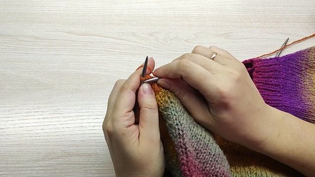 Джемпер "Японка" из пряжи Дундага. Часть 4: Рукава и окончание вязания. смотреть онлайн
