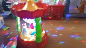 Музыкальная карусель для малышей