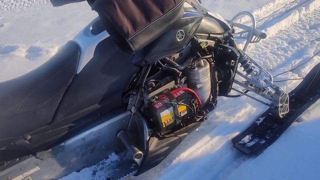 Ямаха файзер . Первая проверка дальний выезд