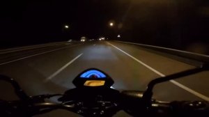 Классика, ночные покатушки, Kawasaki er4n