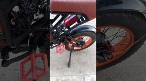 Электрофетбайк KUGOO V 5 после переоборудования .