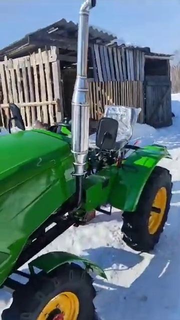 Первая поломка минитрактор Рустрак  р5