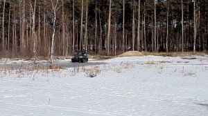 Tinger Track2 на снегу