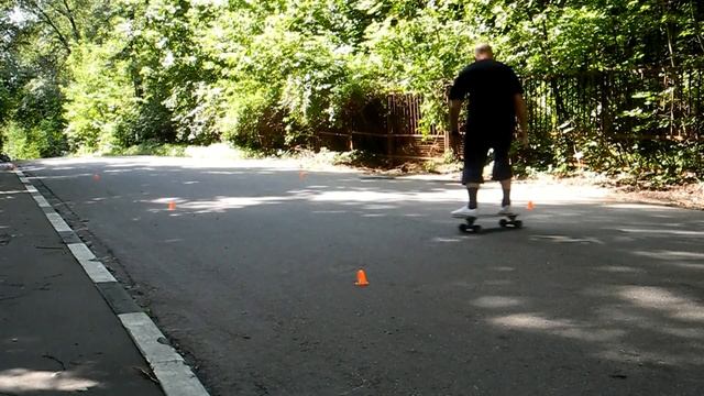 Сноуборд. Карвинг летом. Методика. Сёрф-скейт в помощь.