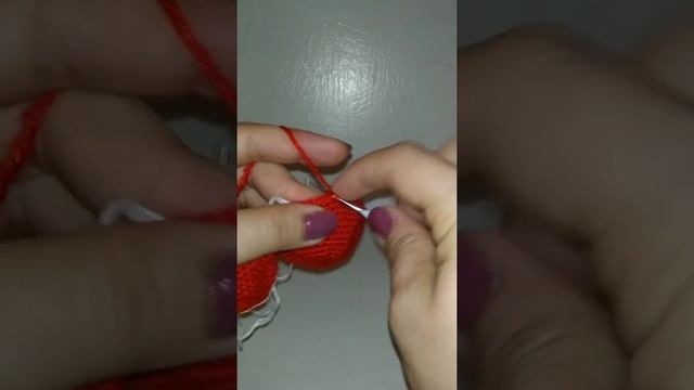 Вяжем Валентинку. 2 часть. Низ сердечка. смотреть онлайн