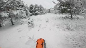 GR8 SNOWBIKE / HTLD / Сноубайк из эндуро мотоцикла