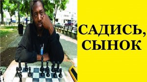 Как научиться играть в шахматы? Бездомный подскажет и покажет!