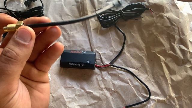 Датчик температури KOSO огляд, встановлення.