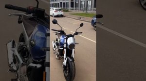 купил новый мотоцикл QJ SRV 550.первые эмоции