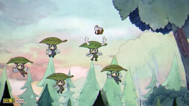 Cuphead Страдания на клавиатуре ч 4: Гребанные пчелы и Сладкий босс!
