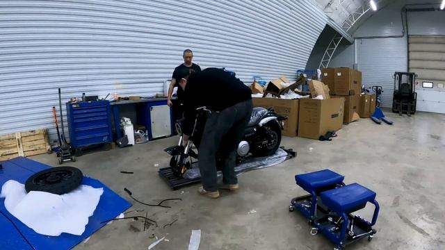 Процесс сборки benda 125 за минуту