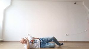 Уроки БРЕЙК-ДАНСА. Связка движений нижнего уровня Floor rock | декабрьский марафон 2023 #22
