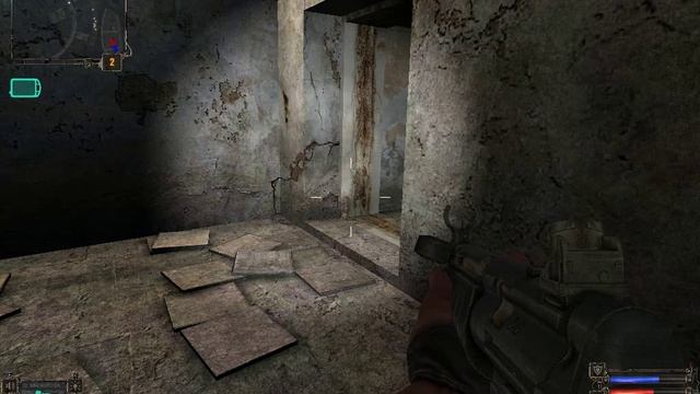 Положил всех военных и забрался на армейские склады в STALKER