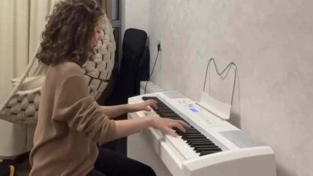 С.Прокофьев, «Танец рыцарей» из балета «Ромео и Джульетта».Исполняет Степанова Кристина. Фортепиано