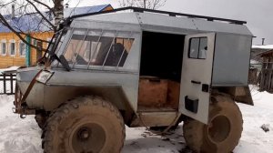Вездеход на раме УАЗ буханка без изменения подвески. Д