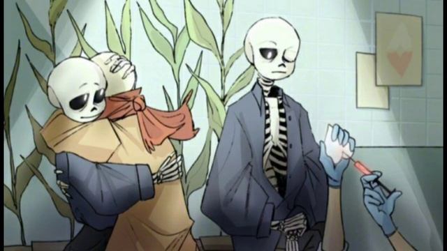 Озвучка комикса АСК Ласт!Санс Undertale AU/Андертеил АУ смотреть онлайн