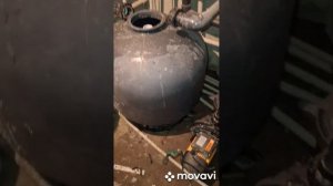Замена песка в фильтре