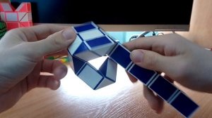 Змейка Рубика (24 элемента)! Как собрать лунный модуль  из змейки Рубика)