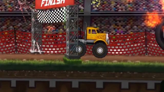 Мультик про машинки внедорожники МОНСТР ТРАК ГОНКИ Mons