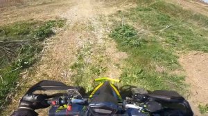 Прокатился на Квадрике по МотоТрассе. Yacota(TAO) Typhoon 250cc. К