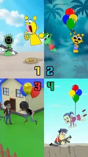 Simon was too scared 😱 #short films #spranky #the Incredibles # animation