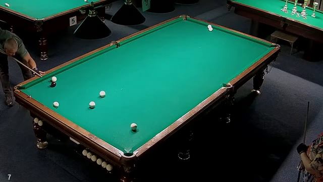 Симян Елена - Теленков Вячеслав 20.08.2022 Сеньоры Сибири Бильярдный клуб КУРАЖ Новокузнецк