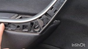 opel astra j замена ограничителя двери, снятие обшивки передней двери.mp4