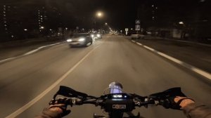 Ночной выезд на Kews k16 / Night race on Kews k16 / Покатушка ночью