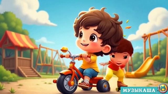 Весёлые «Каталки» | Песенка про велосипед, самокат и м? смотреть онлайн