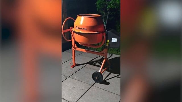 Бетономешалка Вихрь БМ-130П смотреть онлайн