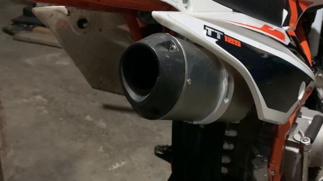 Как снять флейту с питбайка!? смотреть онлайн