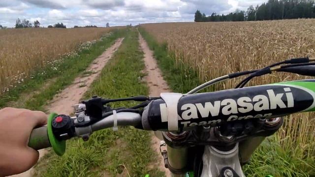 как это выглядит #450cc #kawasaki #2007#покатушки смотреть онлайн