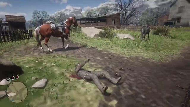Смешные моменты в Red Dead Redemption 2 #1
