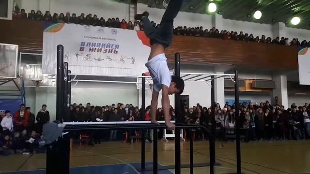 Вливайся в Жизнь Street Workout Кыргызстан дворец спорта 2017 Бишкек