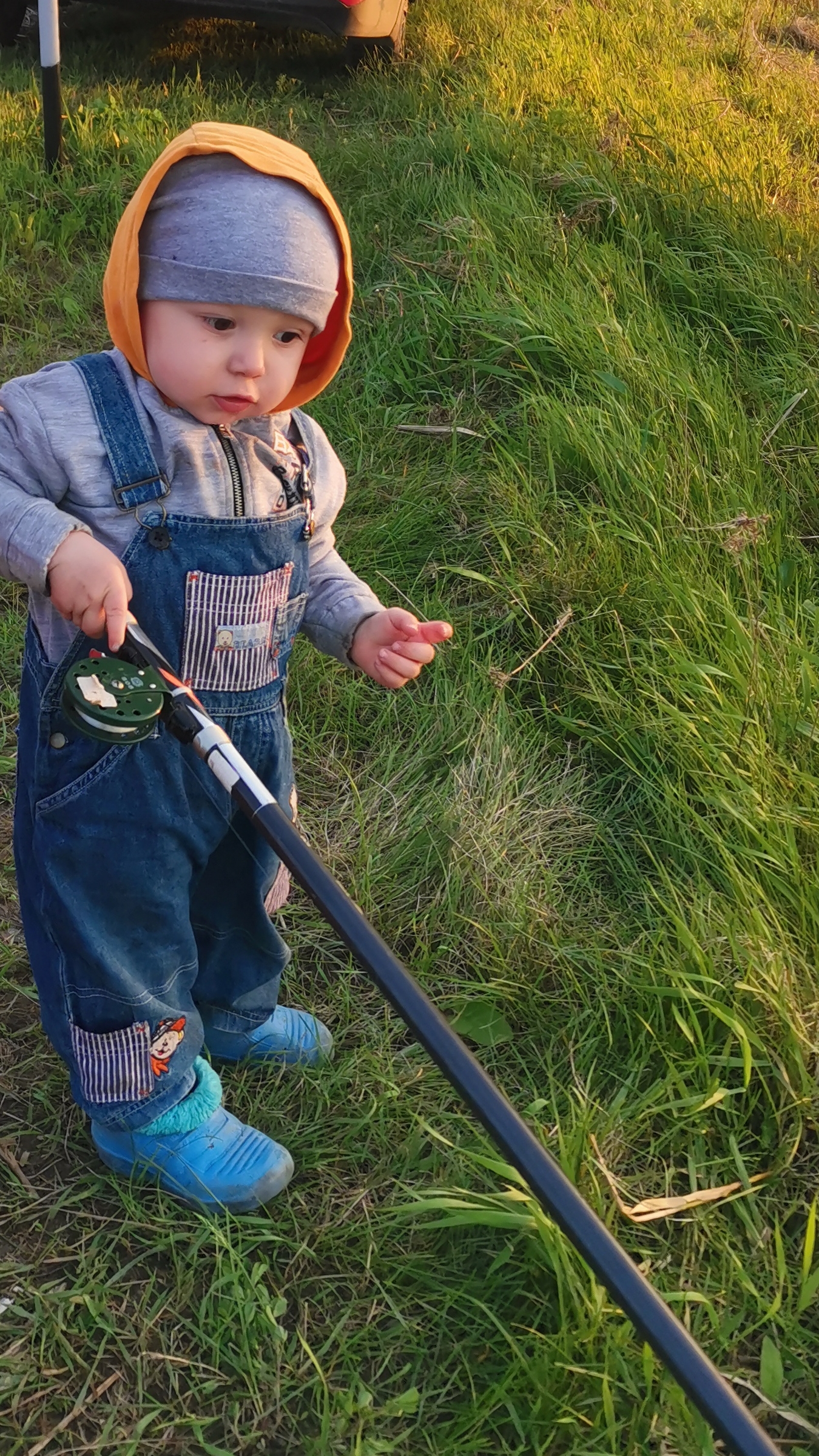 Рыбалка на удочку после разлива