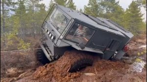 Вездеход UVAT MAMONT-V Васюганское болото.